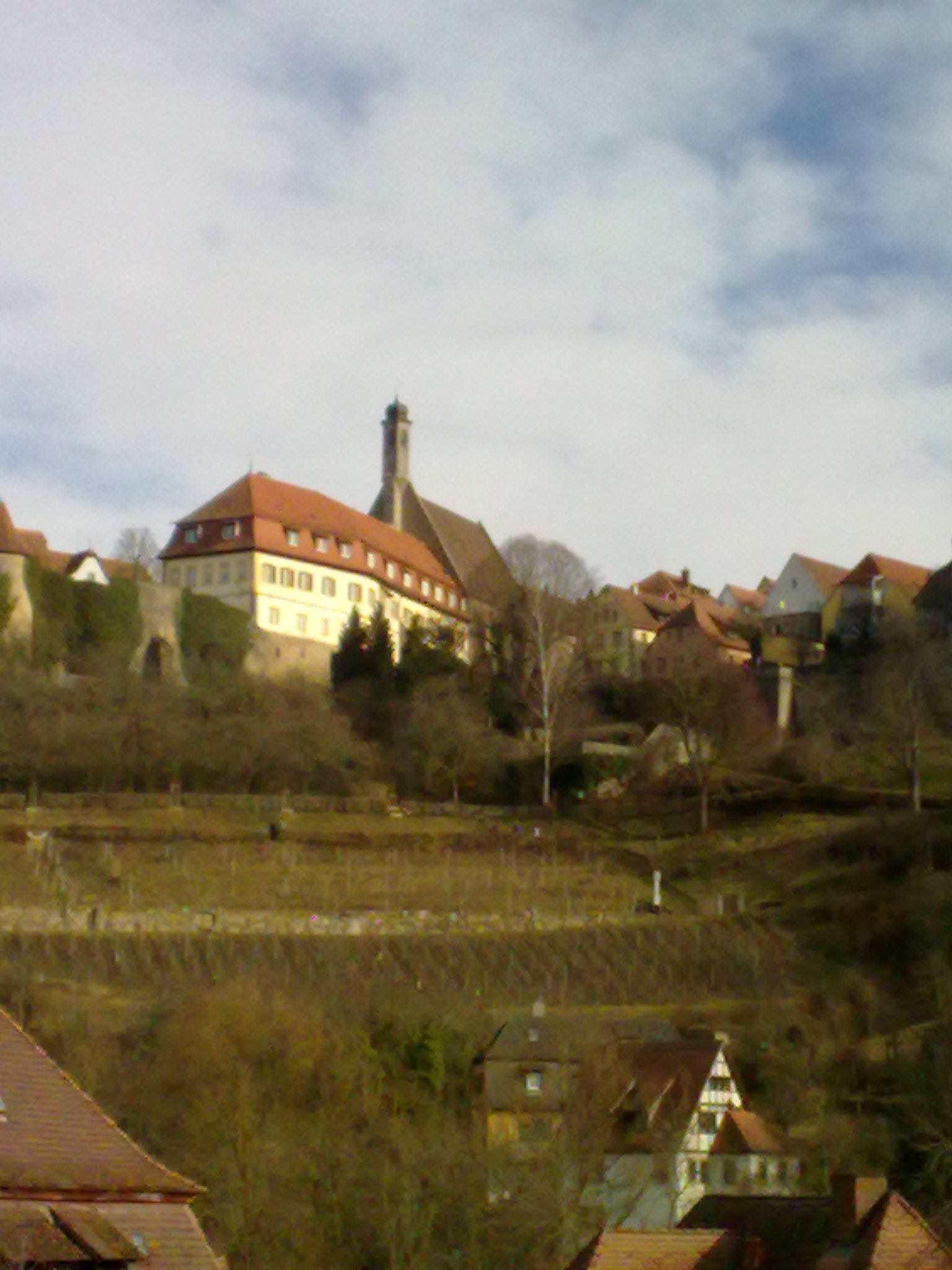Blick auf Rothenburg o.d.Tauber