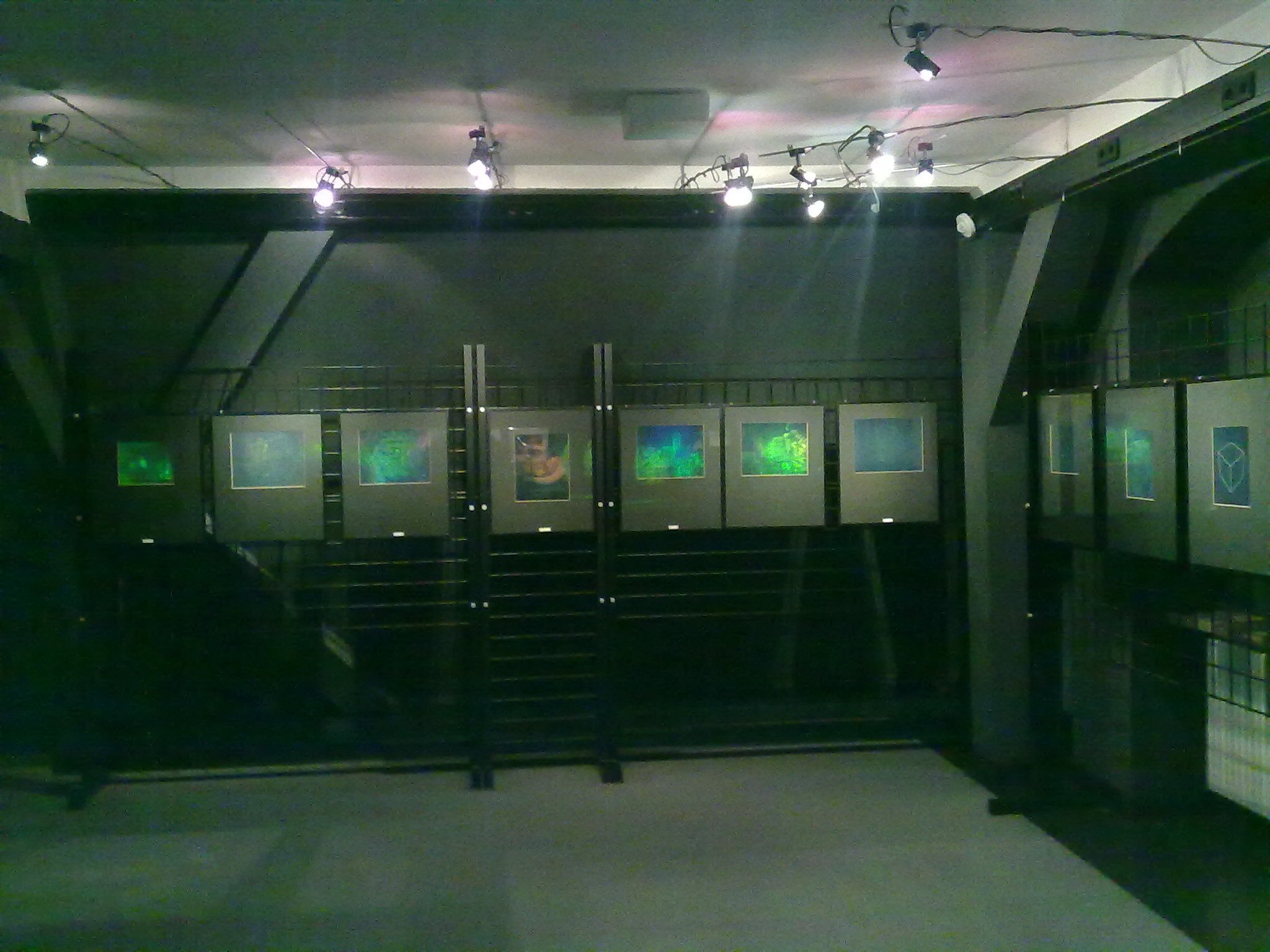 Ausstellungsraum im Museum 3. Dimension