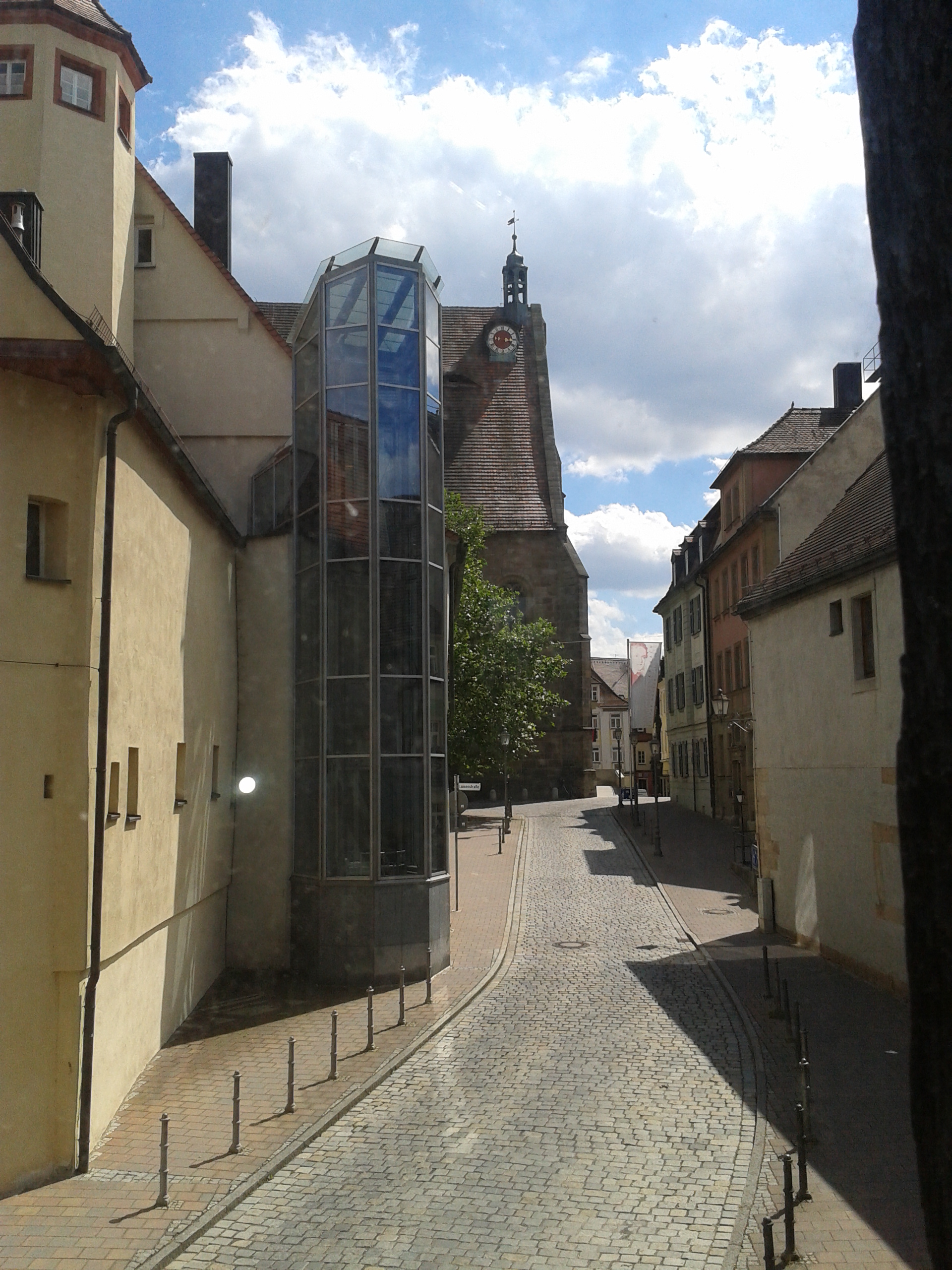 Blick von der Stadtmauer in die Altstadt