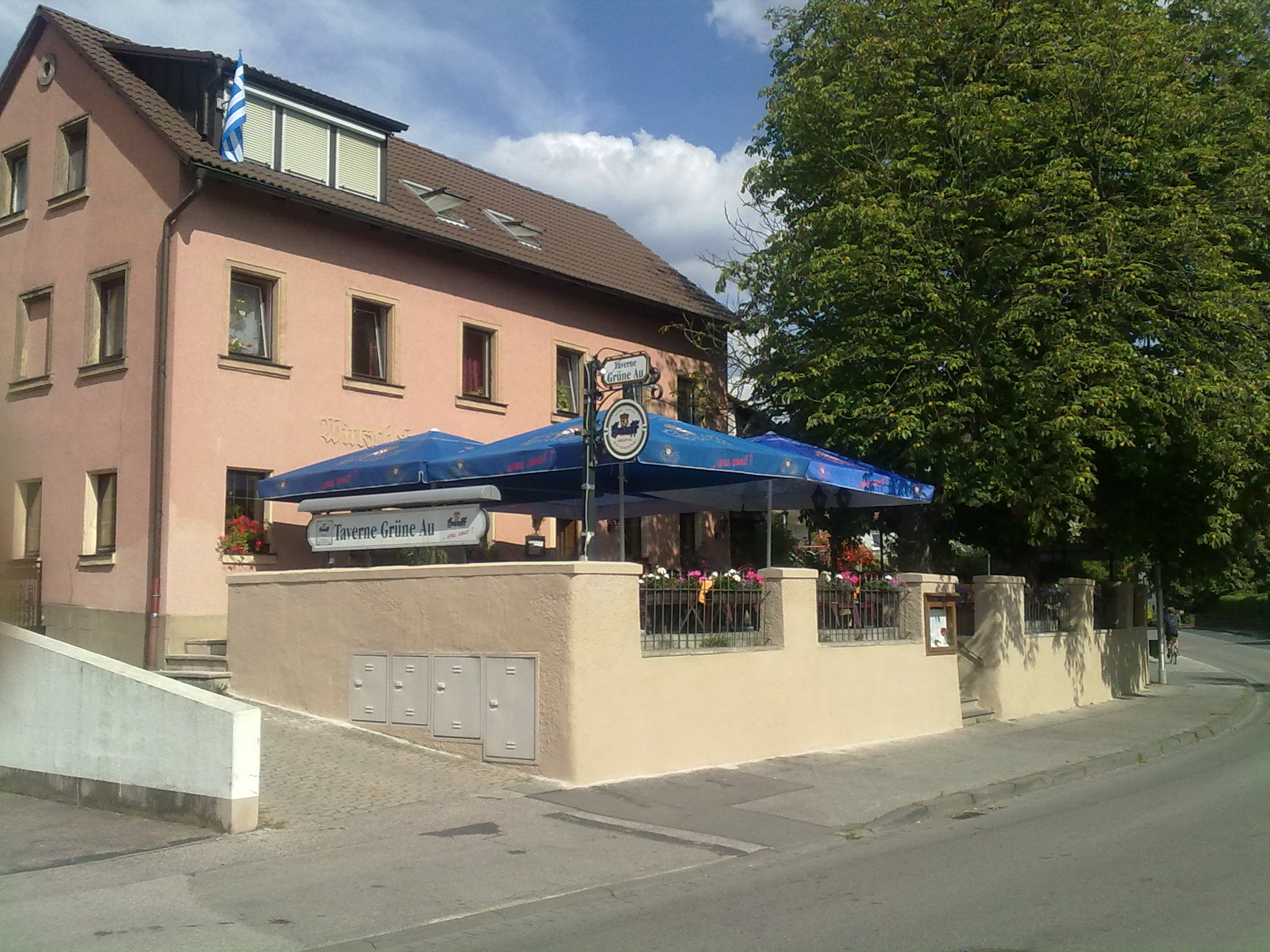 Taverne "Grüne Au" in Ansbach-Eyb