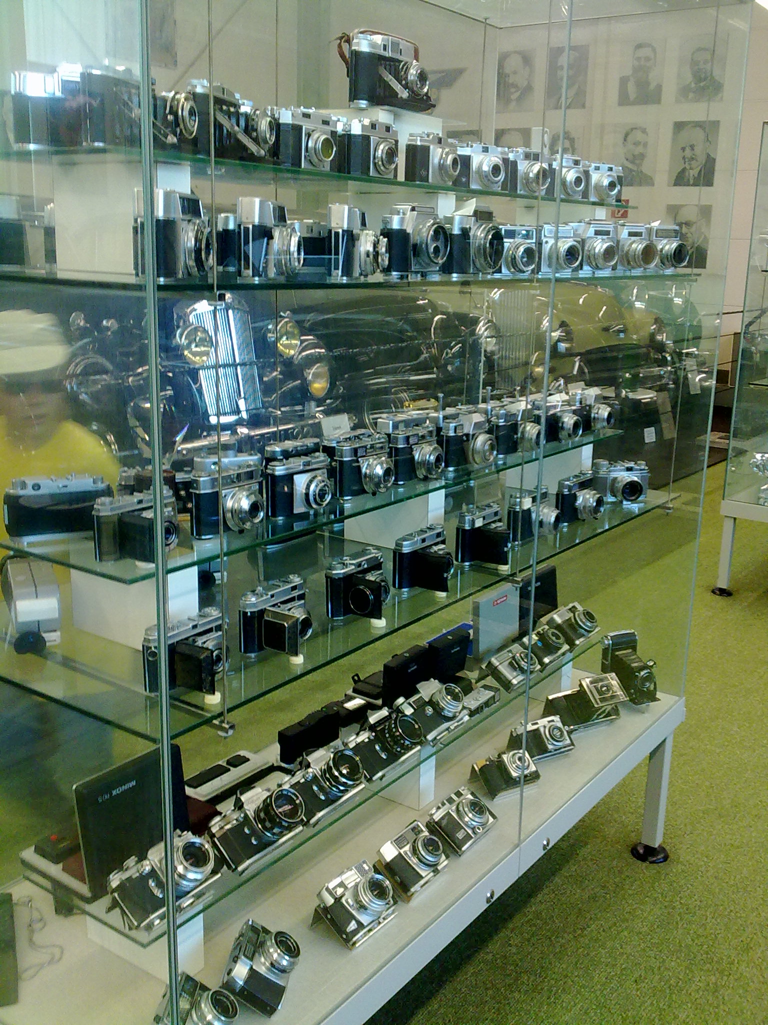 Kameras im Motomuseum