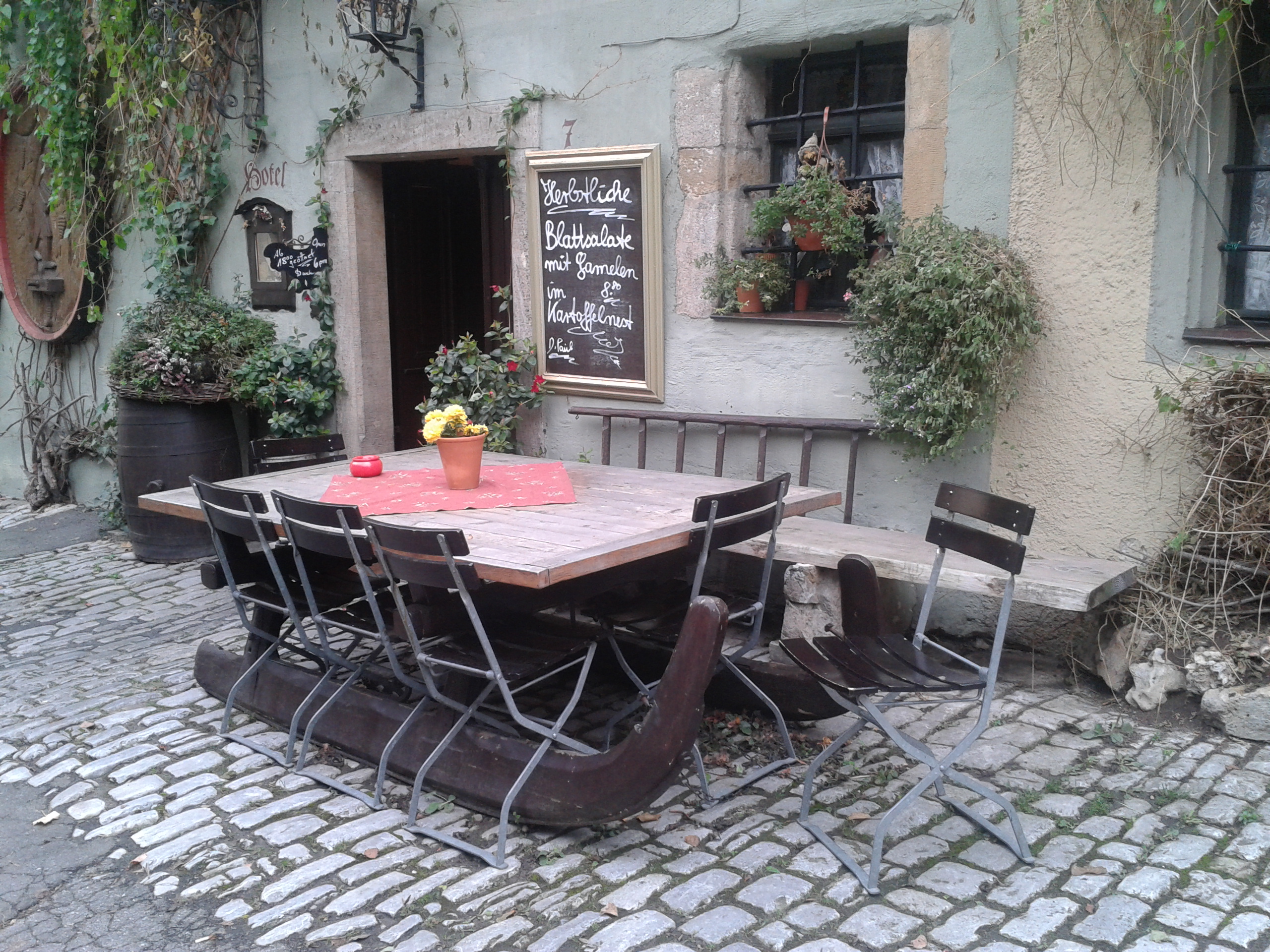 Bild 9 Altfränkische Weinstube in Rothenburg ob der Tauber