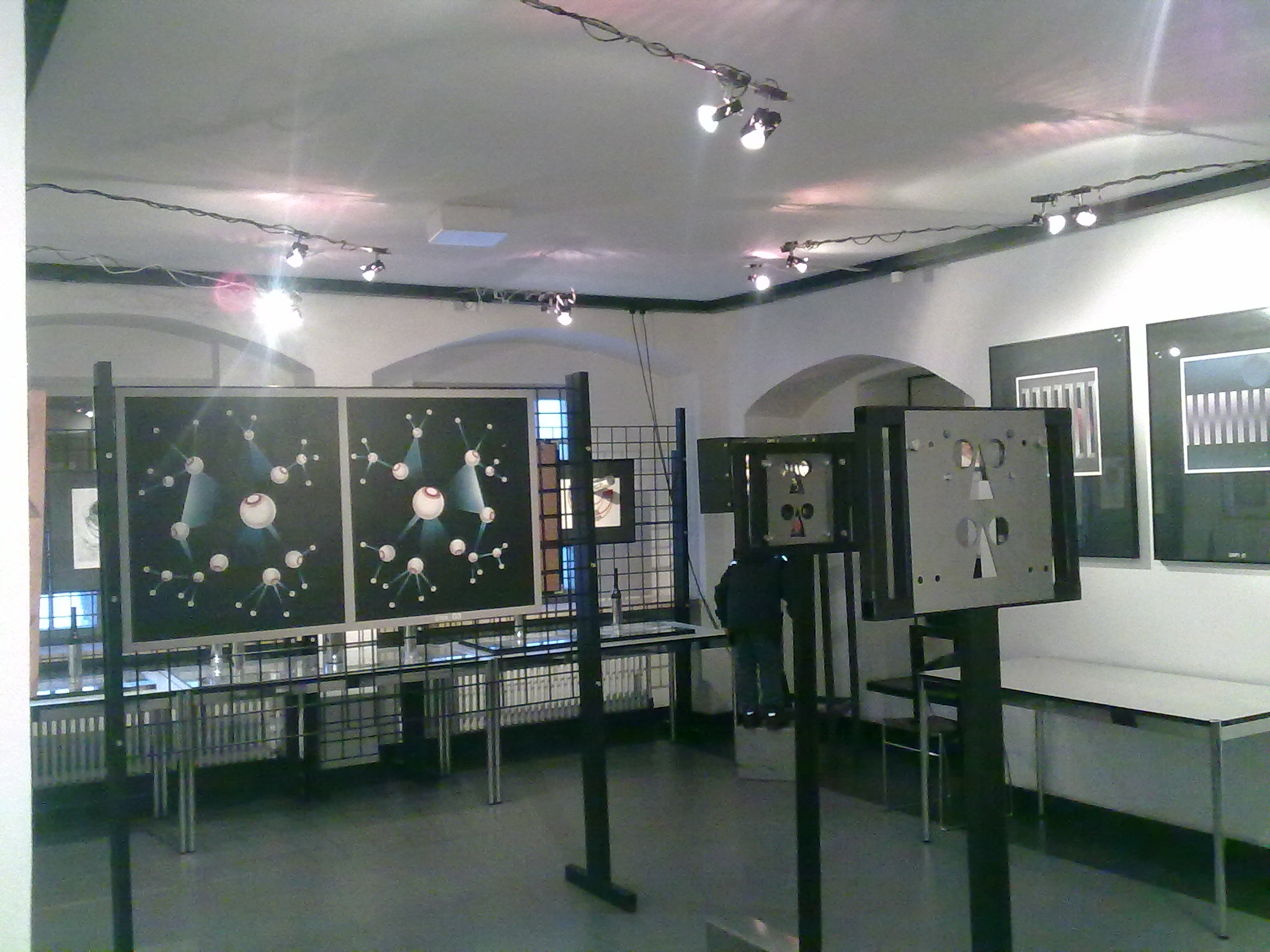 Ausstellungsräume über 3 Etagen