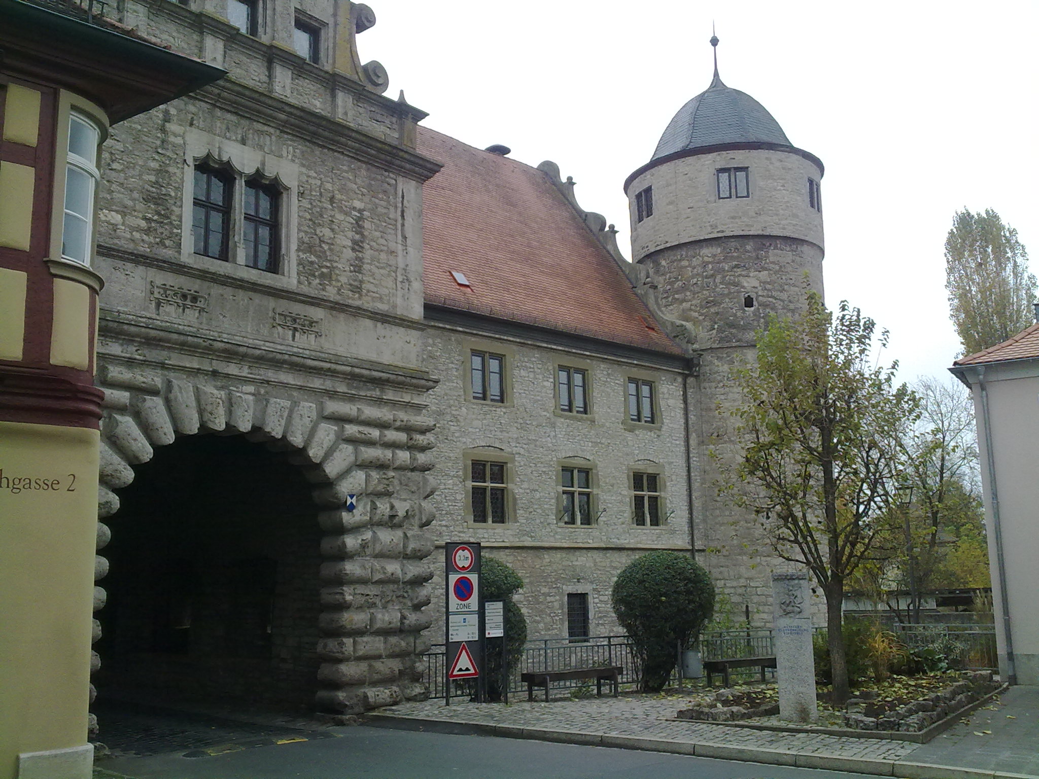 Stadttor u. Schwarzer Turm in Marktbreit