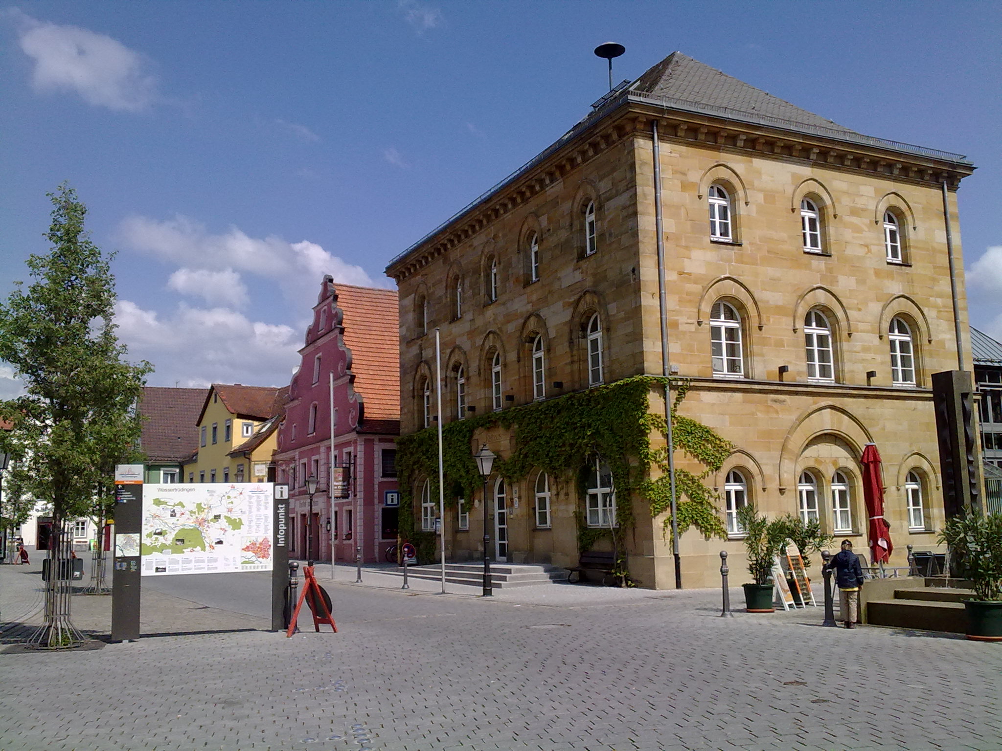 Rathaus und Infozentrum Wassertrüdingen