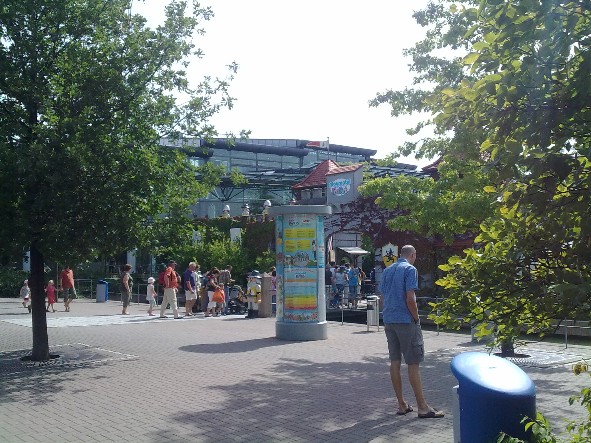 Eingang zum Playmobil-Fun-Park