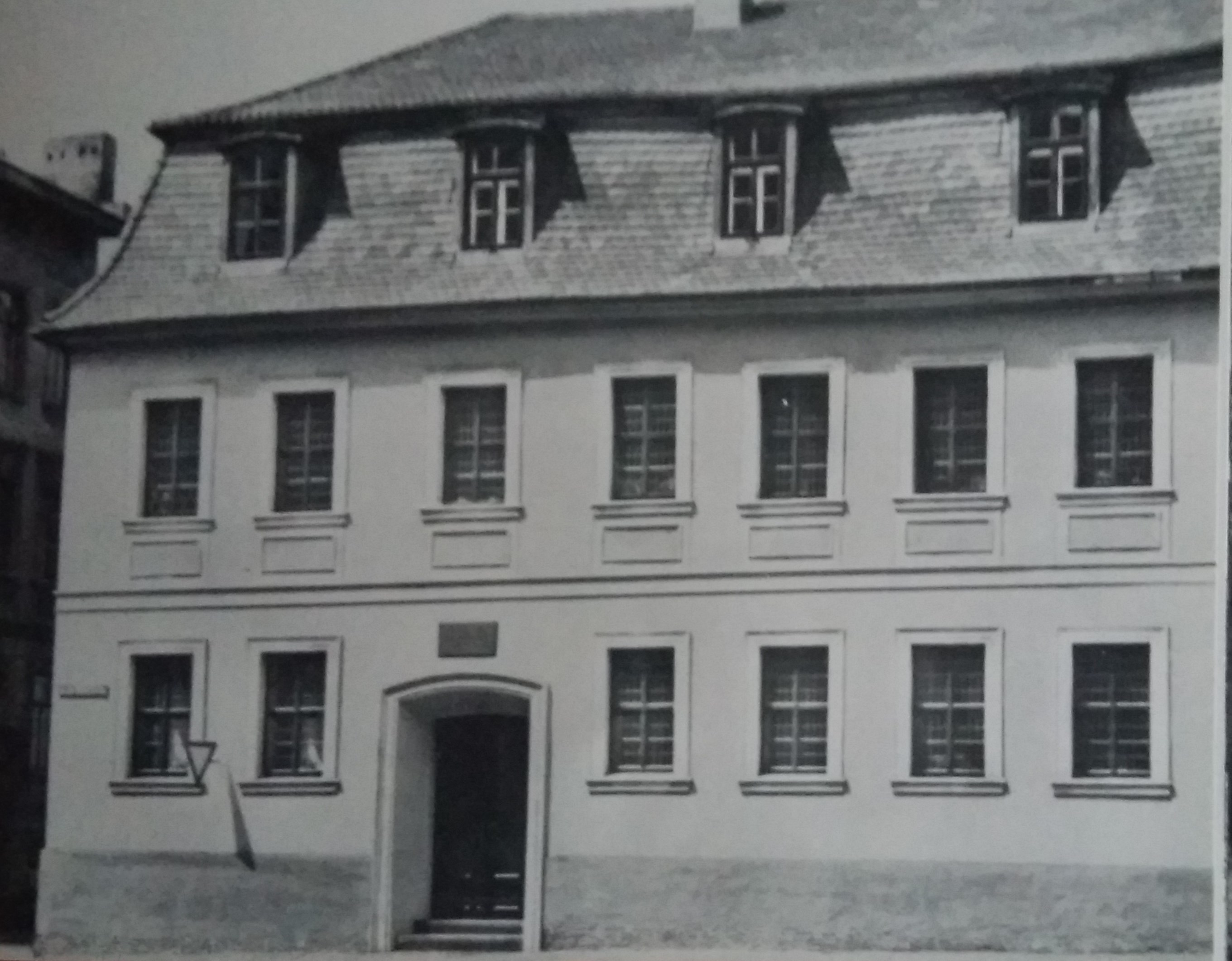 Histor. Bild vom Händel Haus