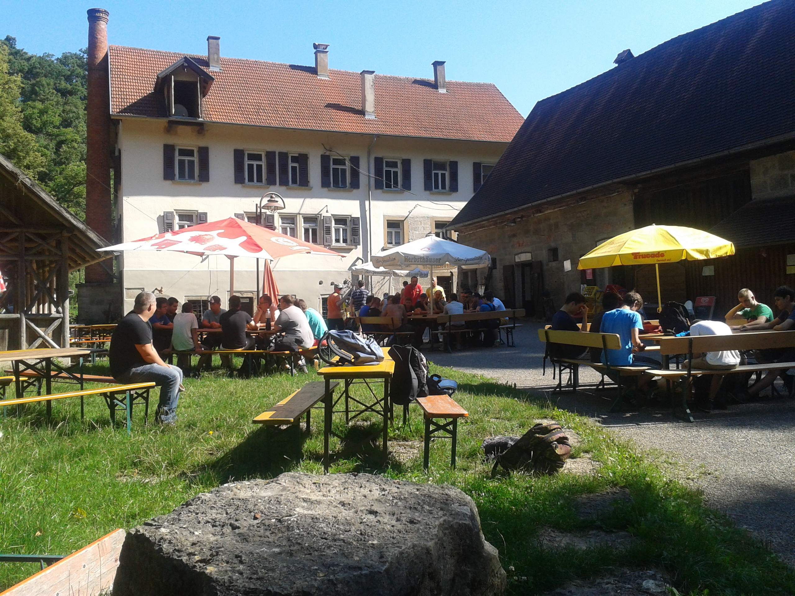 Hammerschmiede und gastronomischer Bereich