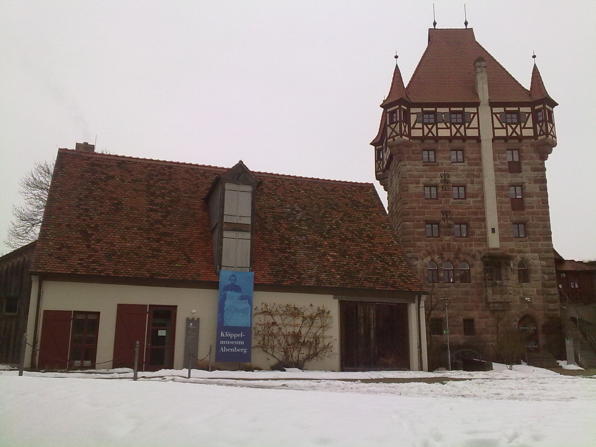 Klöppelmuseum und Schottenturm Burg Abenberg