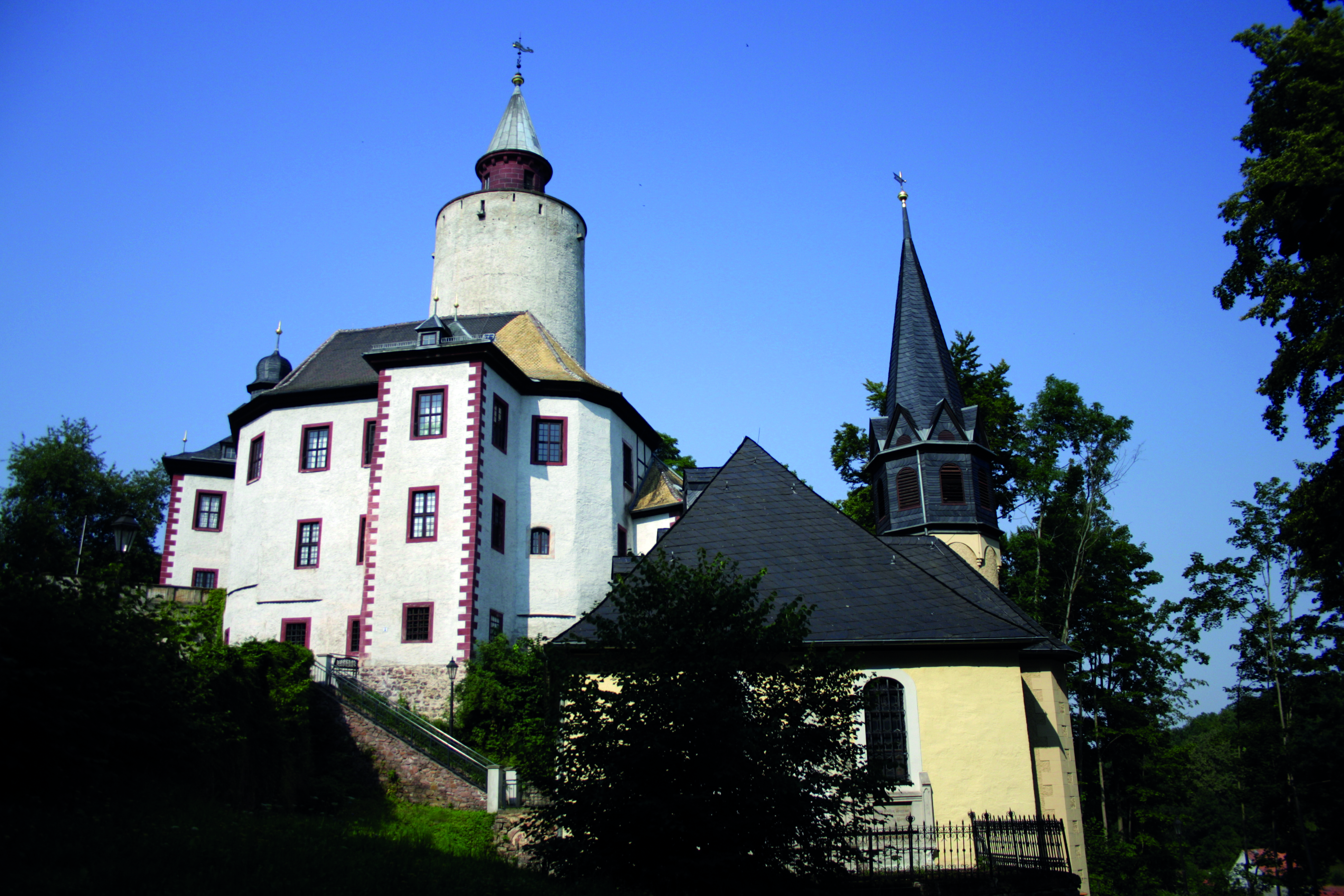 Burg Posterstein &amp; Kirche