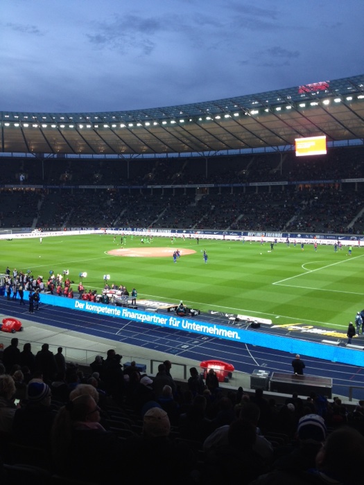 Hertha BSC gegen Gladbach