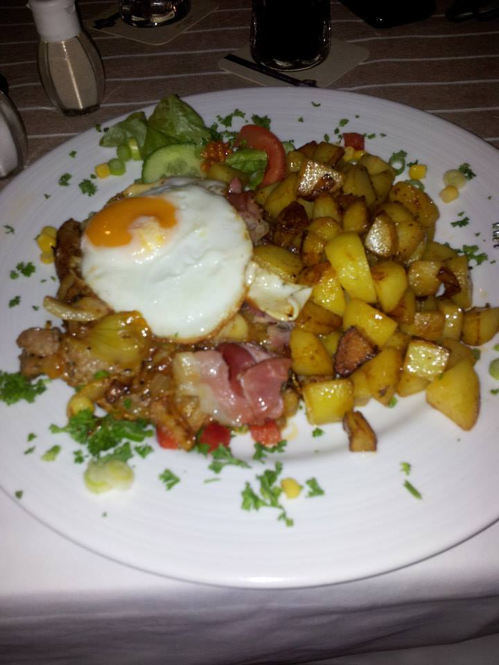 Bauernteller mit Steak