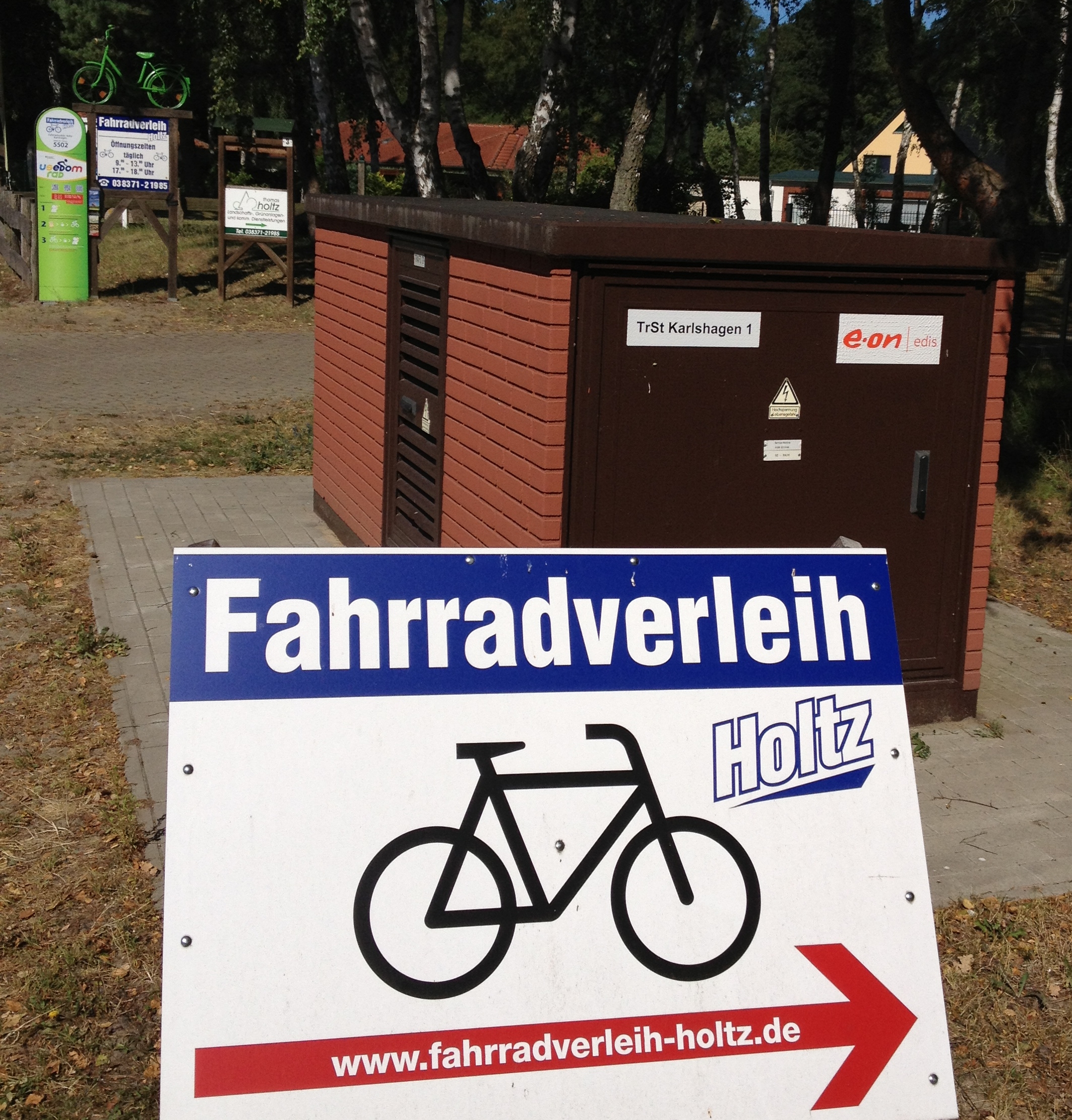 Usedom - Ostsee - Karlshagen - Fahrradverleih Holtz