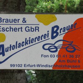 Brauer und Eschert GmbH Co KG Autolackiererei Autolackiererei in Erfurt Windischholzhausen