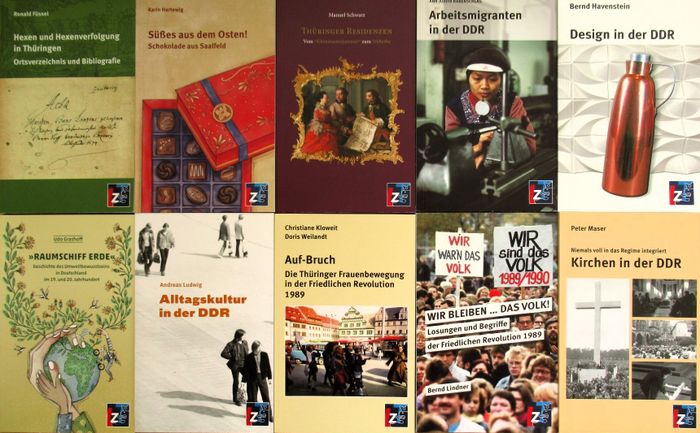 einige Publikationen der Thüringer Landeszentrale für politische Bildung