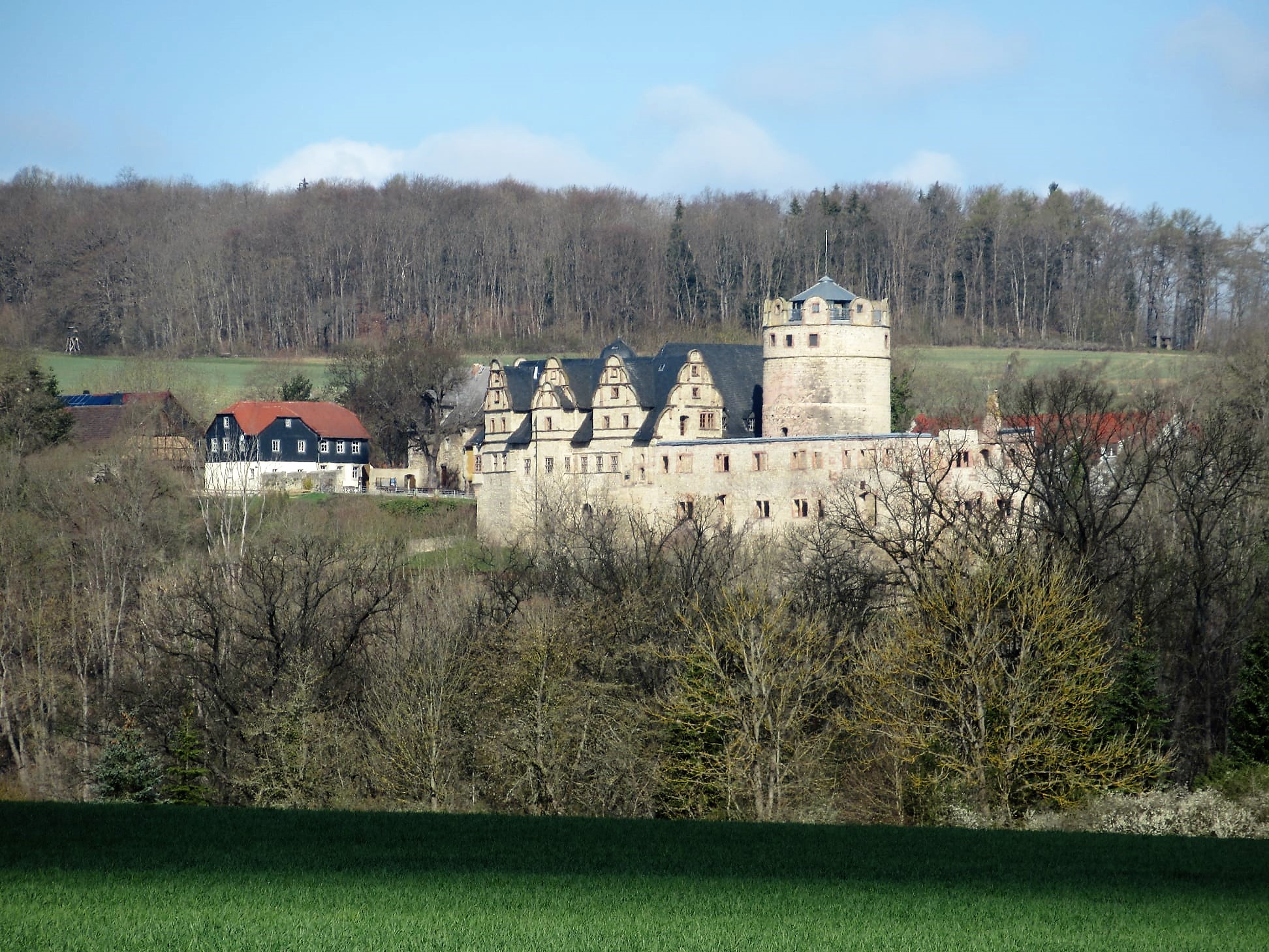 Bild 1 Oberschloss Kranichfeld Schlossverwaltung in Kranichfeld