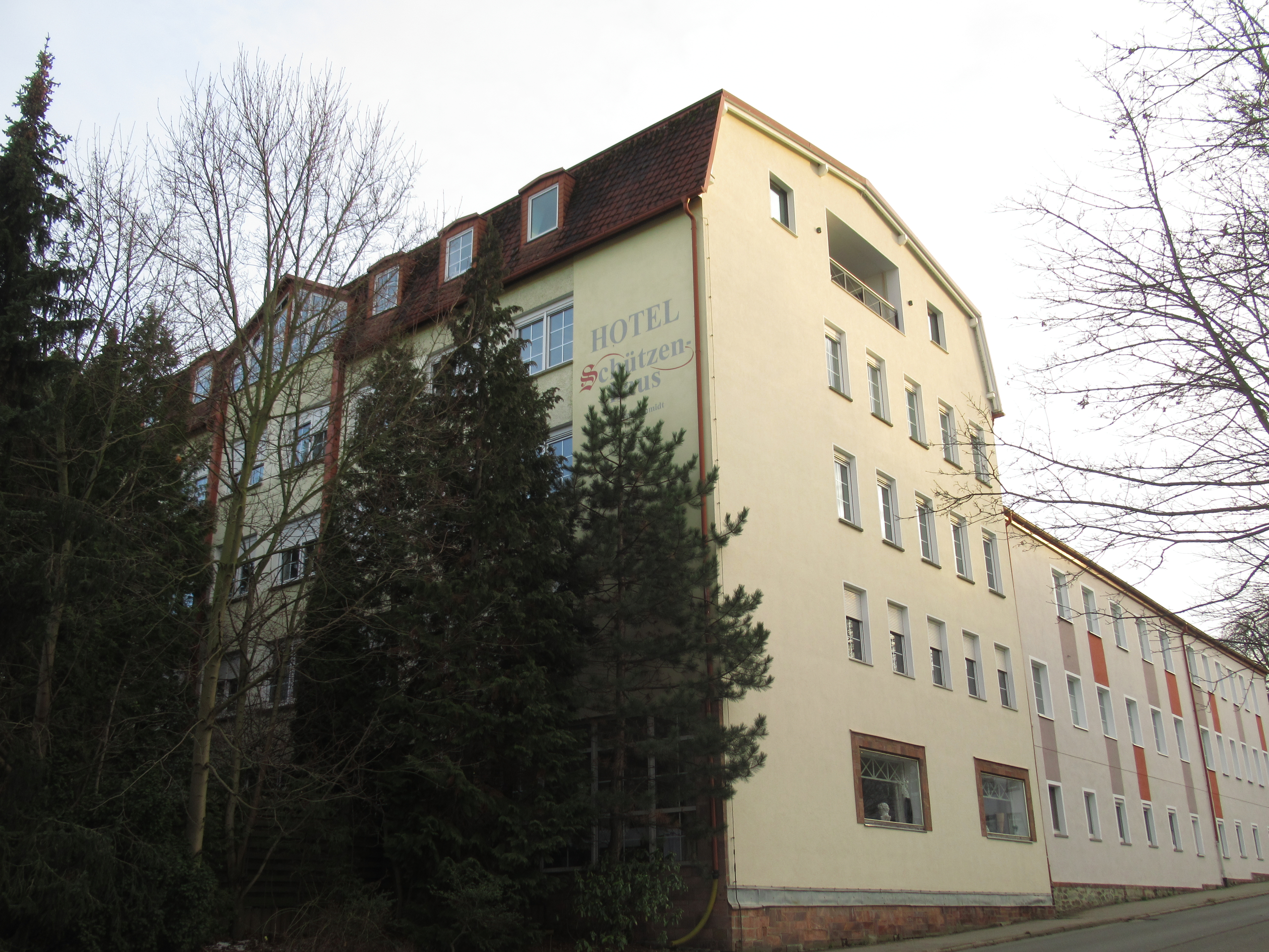 Bild 1 Schützenhaus in Wilkau-Haßlau