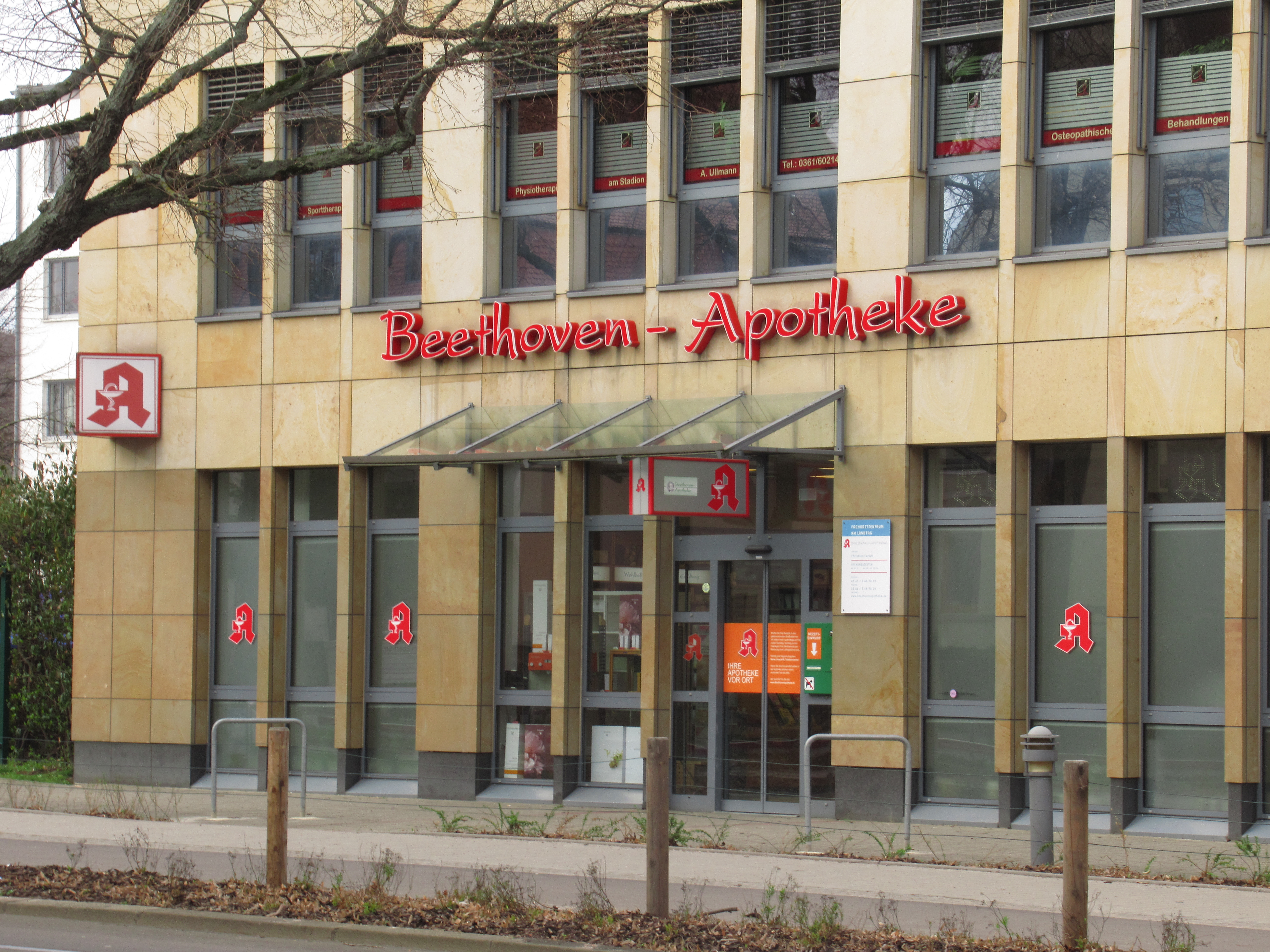 Bild 1 Beethovenapotheke in Erfurt