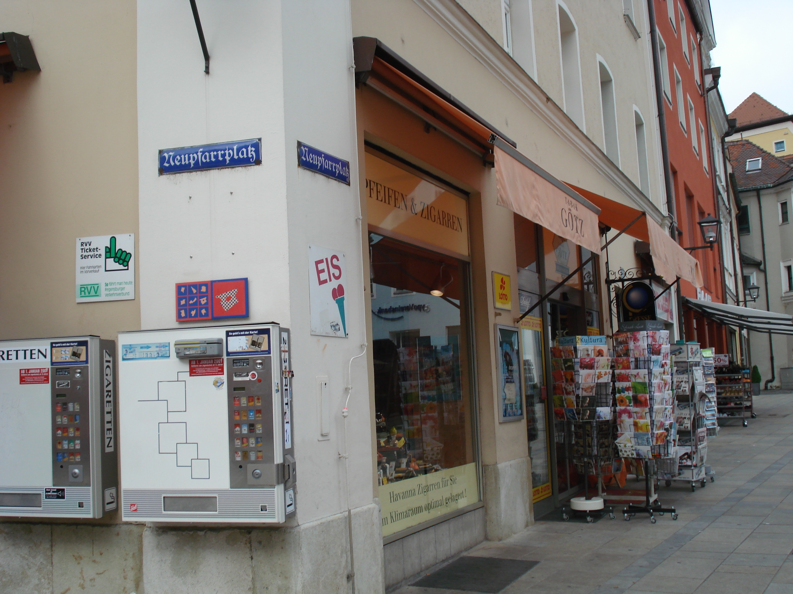 Bild 1 Tabak Götz in Regensburg