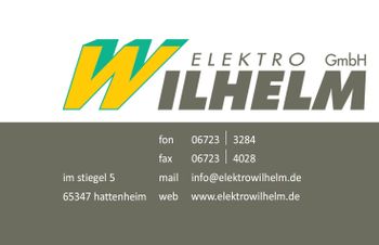 Logo von Elektro Wilhelm GmbH in Eltville am Rhein