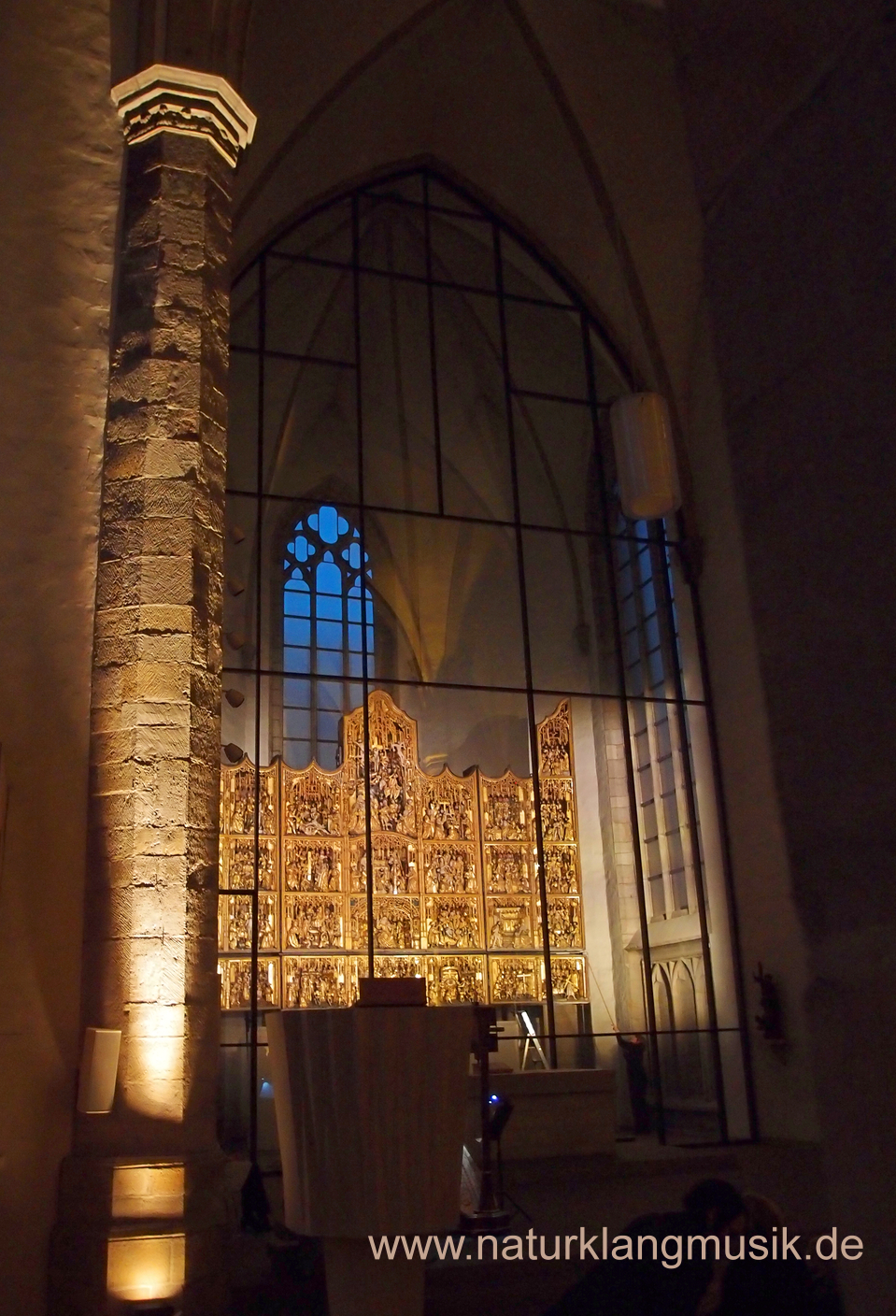 der goldene Altar von St. Petri in Dortmund
