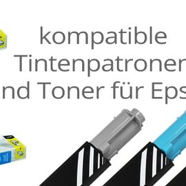 kompatible Tintenpatronen und Toner für Epson Drucker, Fax- oder Multifunktionsgeräte