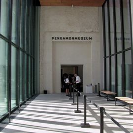 Zugang Pergamonmuseum.