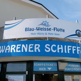 Blau-Weisse Flotte in Waren (Müritz)