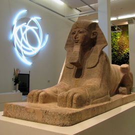 Die Sphinx von Hatschepsut.