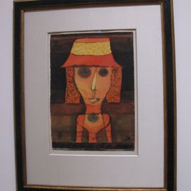 Frau R. auf Reisen im Süden, Paul Klee, 1924.