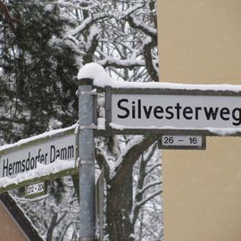 Silvesterweg in Berlin