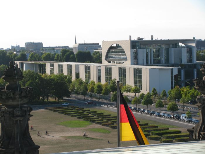 Blick vom Reichstag aus.