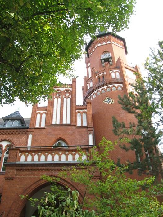 Rathaus Wannsee im Sommer 2018.