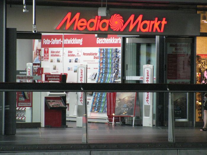 Der neue Media Markt Berlin Hauptbahnhof. 2016.
