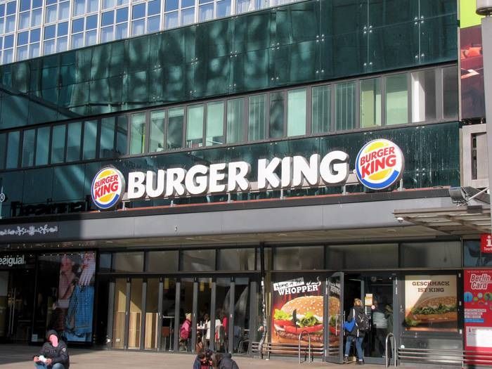 Burger King am Alex im Jahre 2019.