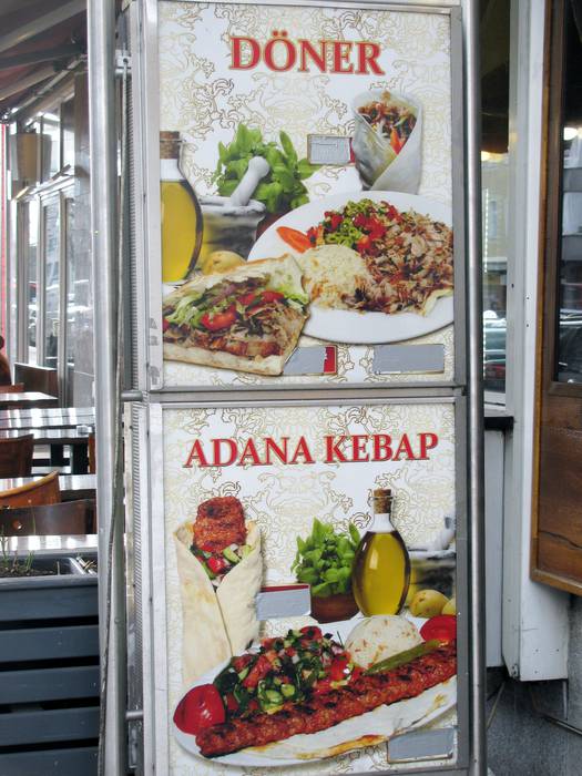 Döner und Adana Kebap.