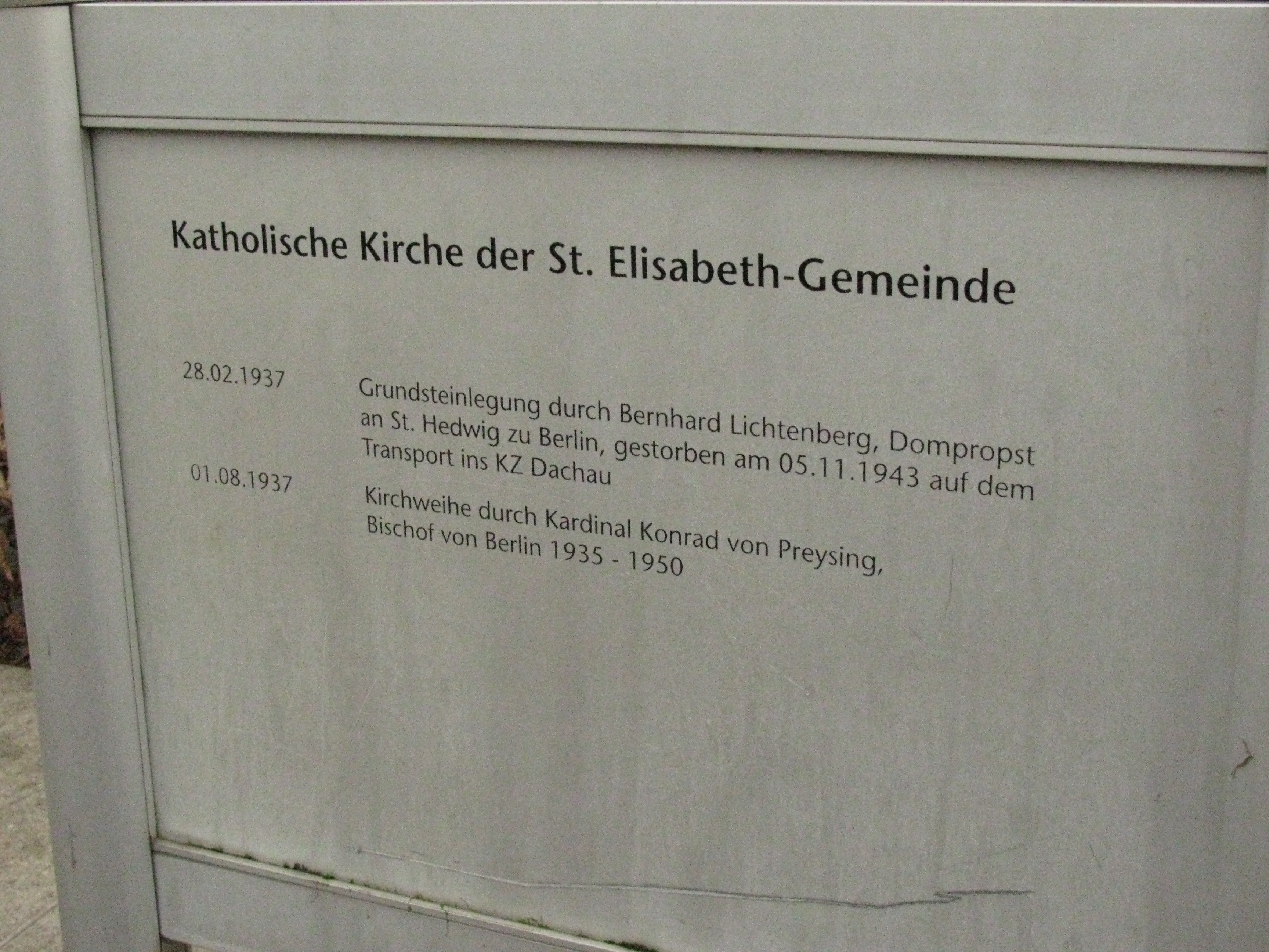 Bild 3 Kirchengemeinde St.Elisabeth Pfarramt in Königs Wusterhausen
