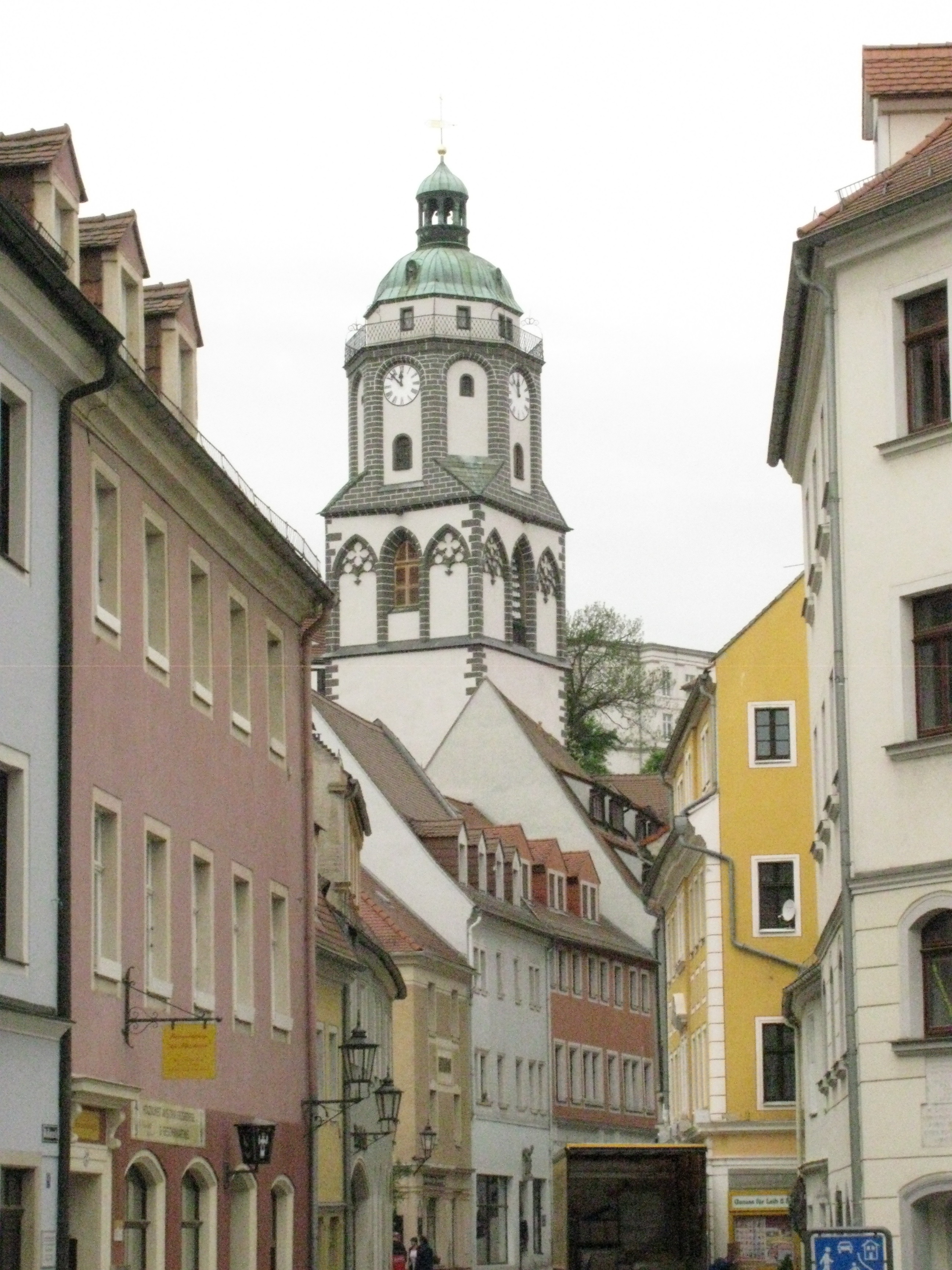 Frauenkirche und Stadt.
