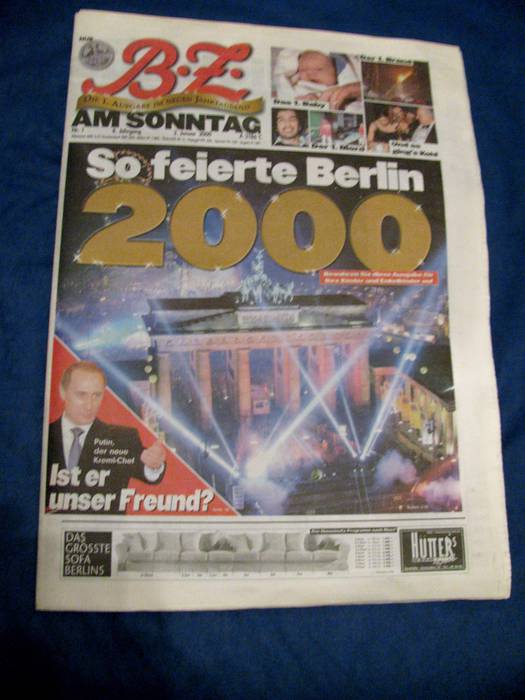 Gold und Glanz. Berlin 2000!!! :)