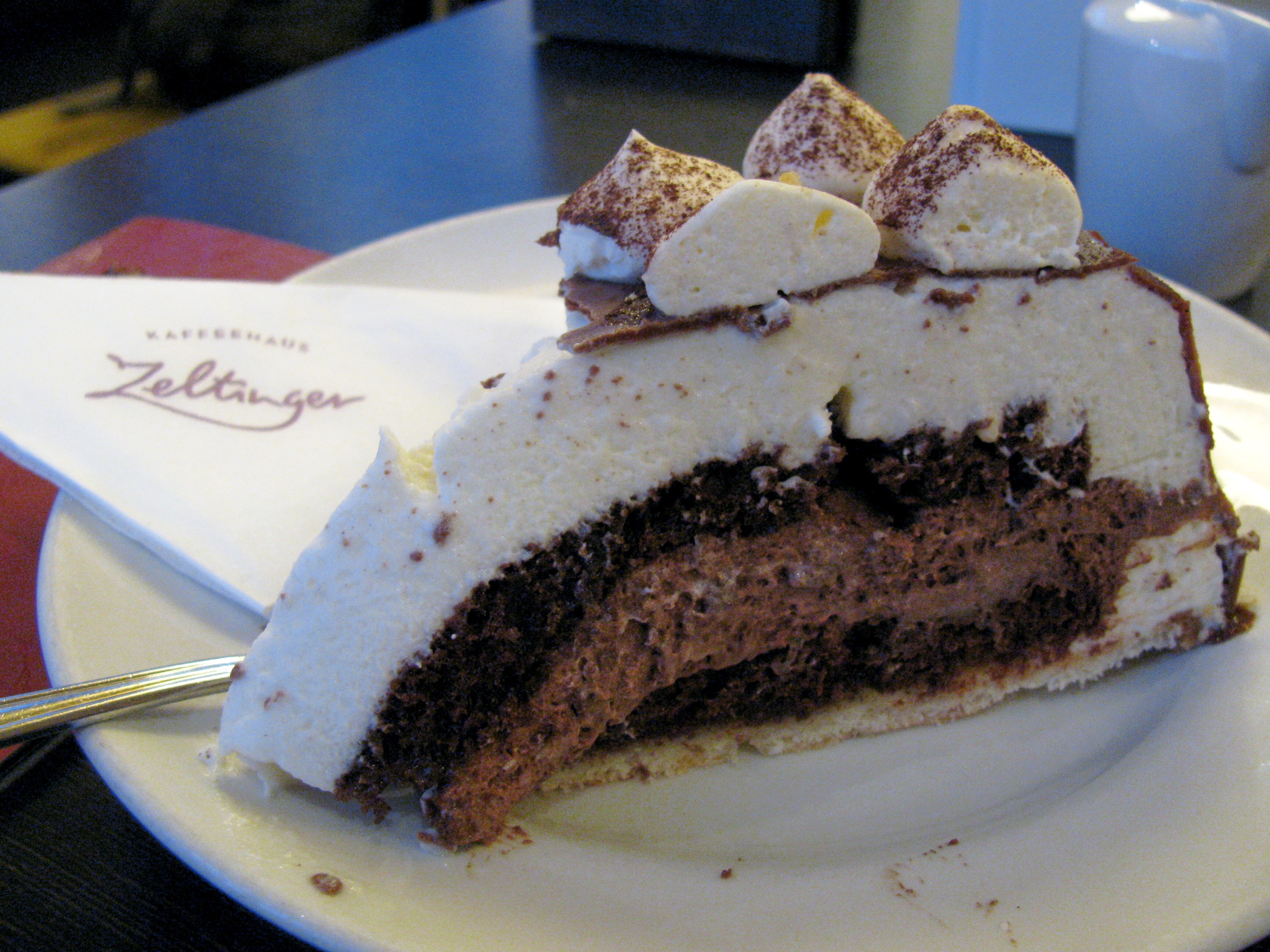 Schoko-Mousse-Torte.