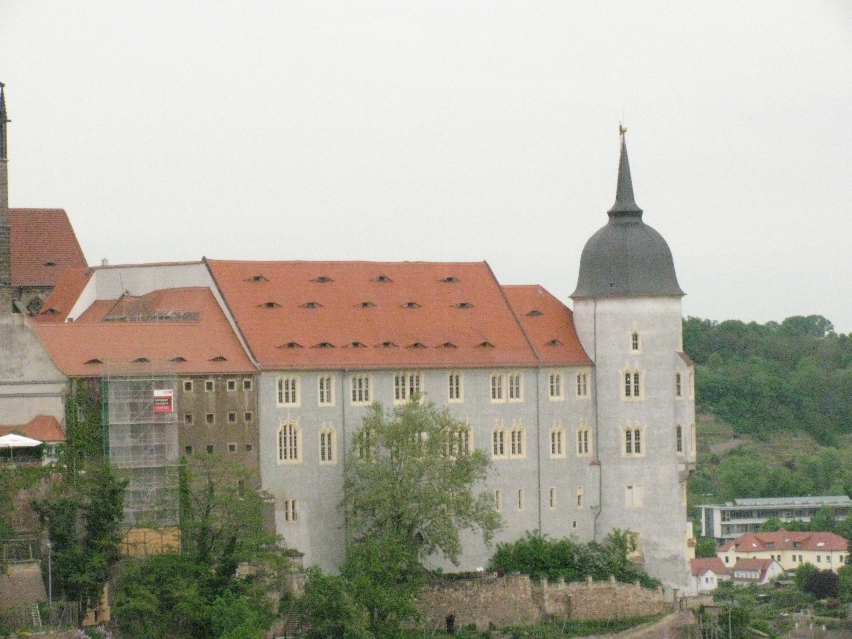 Südostseite der Burg.