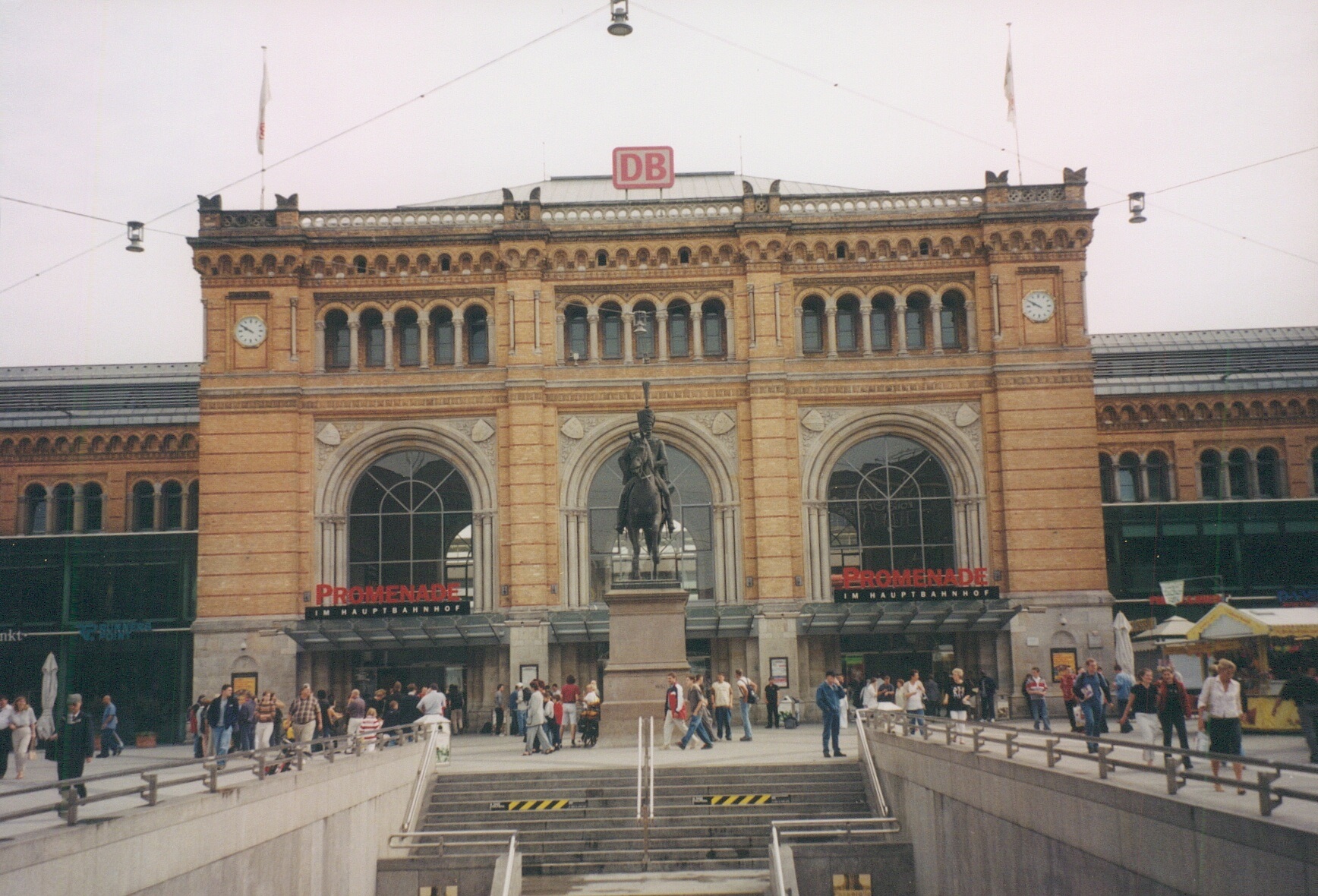 Bahnhof Hannover.