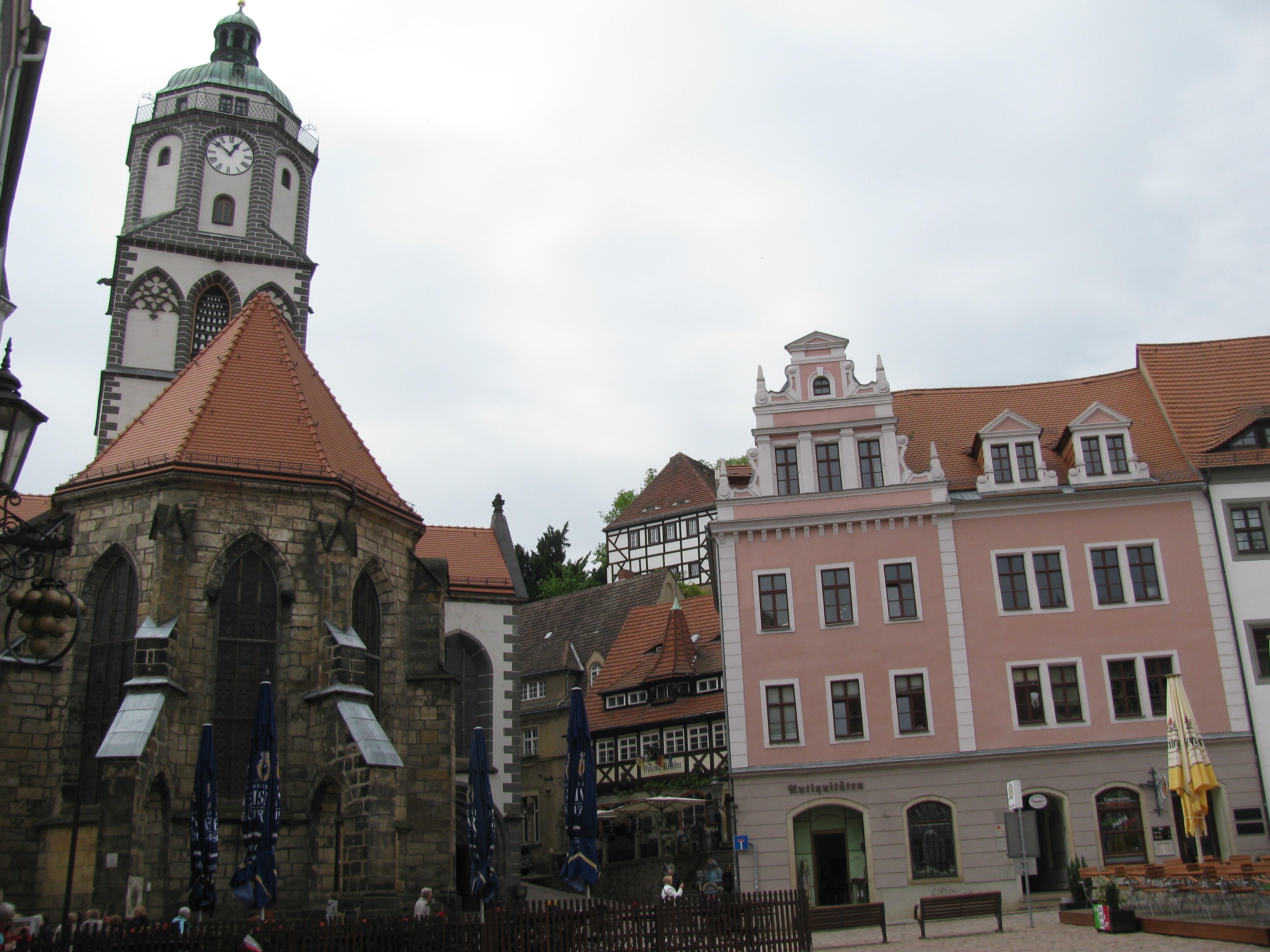 Frauenkirche und Markt.