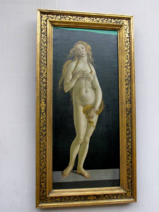 Gemäldegalerie. Venus von Boticelli.