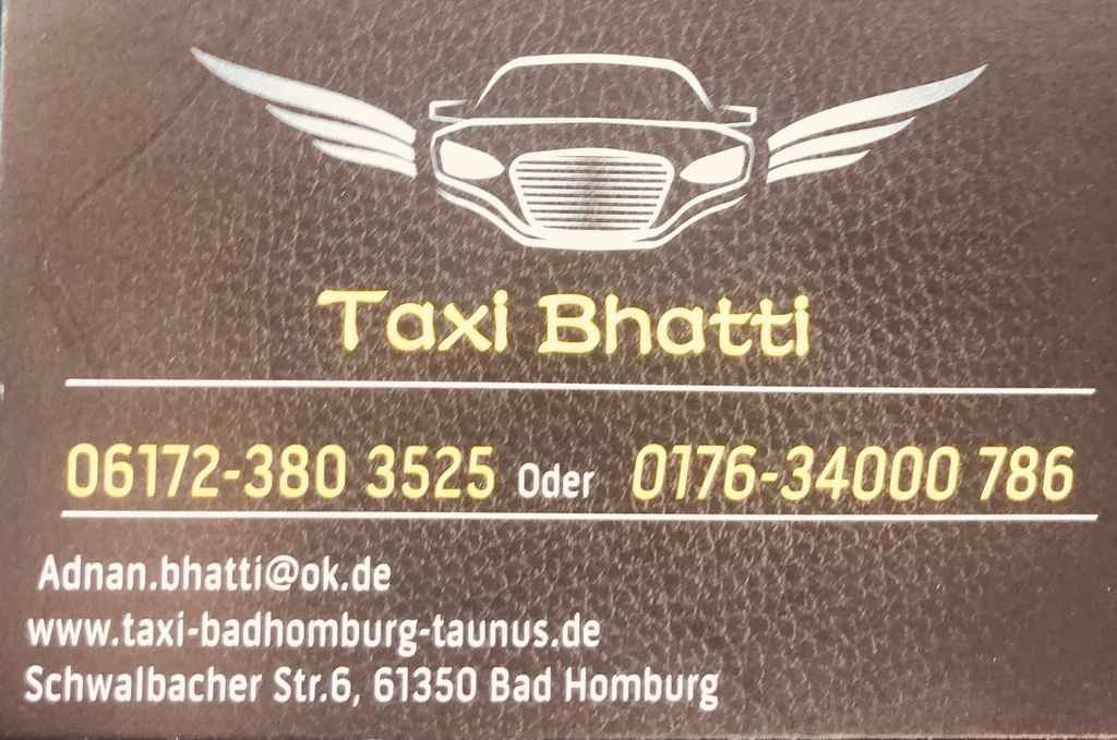Nutzerfoto 2 Afshan Adnan Bhatti Taxibetrieb