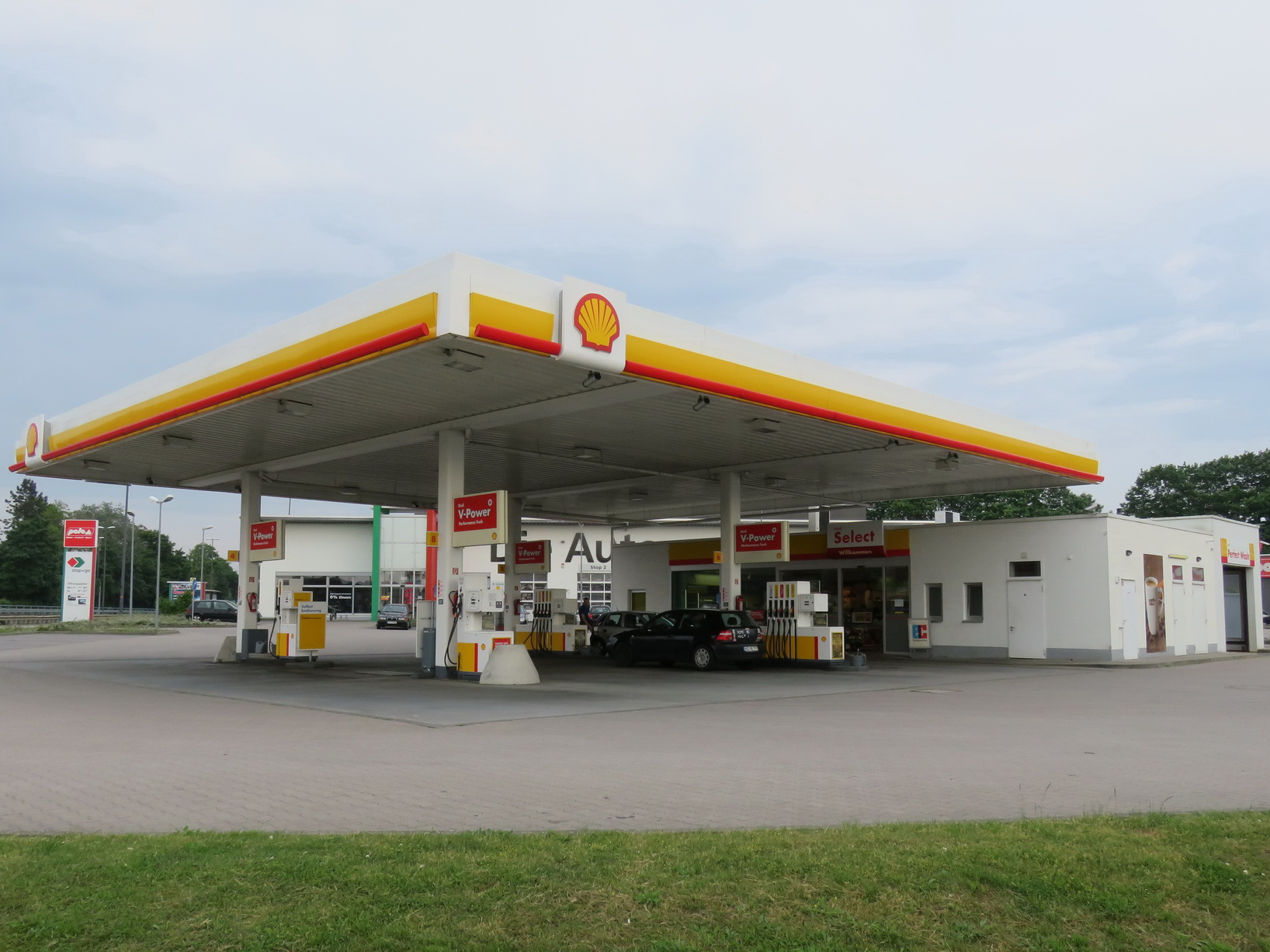 Shell Tankstelle in Kiel-Gaarden