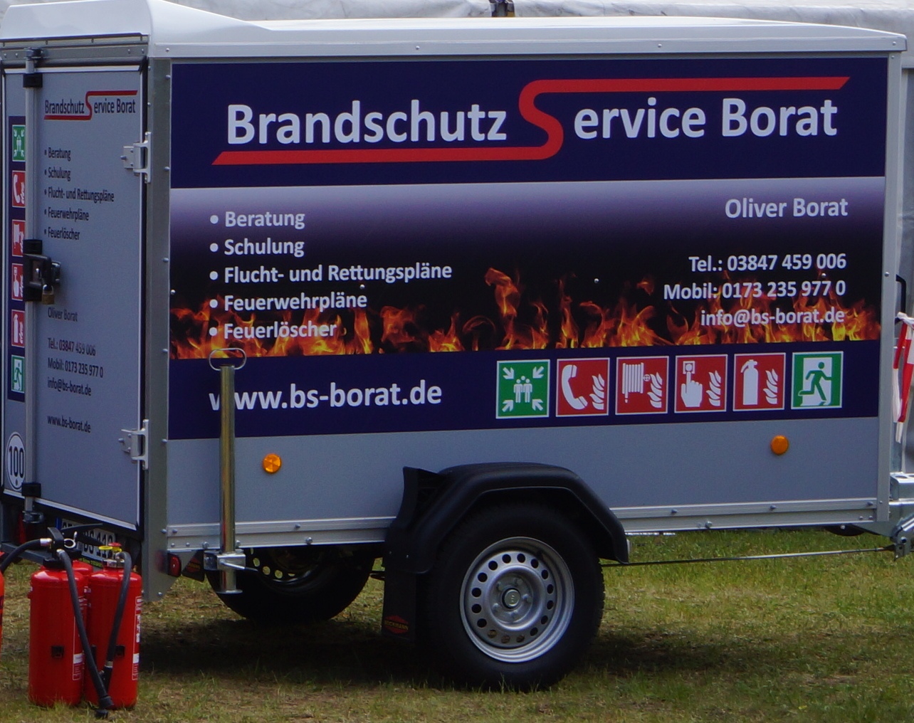 Bild 1 Brandschutz Service Borat in Sternberg