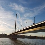 Oberkasseler Brücke in Düsseldorf