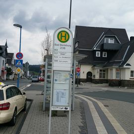 ZOB Bad Berleburg (Zentraler Omnibusbahnhof, Bus-Bahnhof) in Bad Berleburg