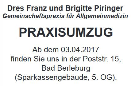 Dres. Franz Piringer und Brigitte Piringer, Fachärzte für Allgemeinmedizin